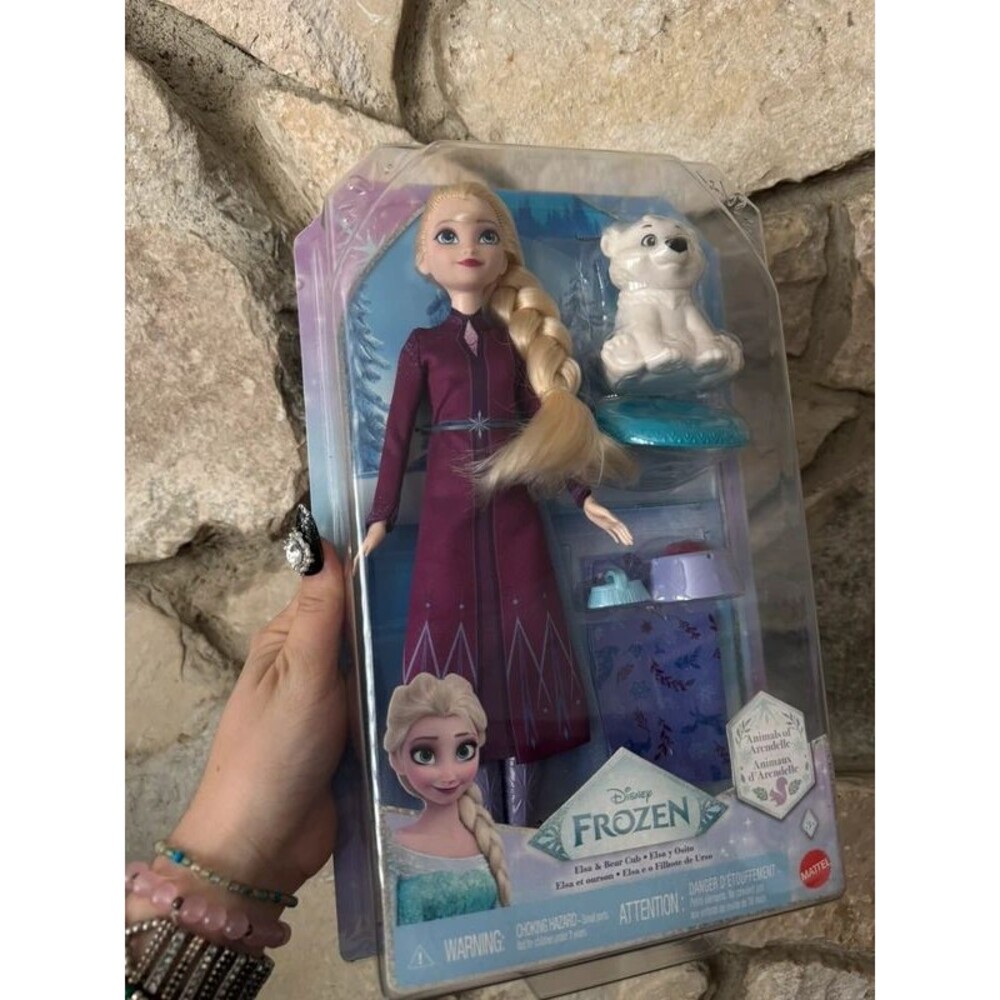 Elsa frozen doll and cute accessories gift present